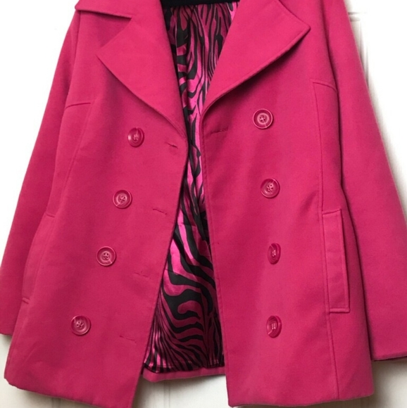 Rue21 Jackets & Blazers - Rue21 Pink Peacoat